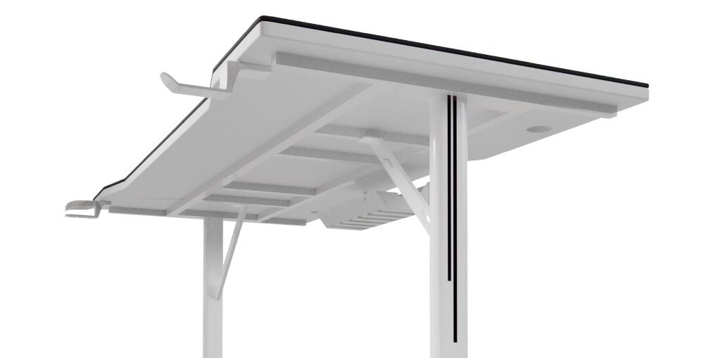 Biurko COBRA X-Mate polka blat organizacja