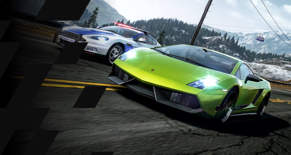 Need for Speed Hot Pursuit dodatkową zawartość do pobrania 6 godzin rozgrywki 30 wyzwań osiągnięcia, winyle, lakiery, mniej blokad, udoskonalony tryb fotograficzny i galeria