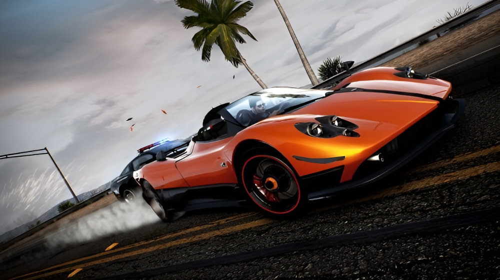 Need for Speed Hot Pursuit 4K 60 kl./s modele w wyższej rozdzielczości, cienie i odbicia obiektów i elementów, odległość rysowania obiektów, tekstury, liczba cząsteczek usprawnienia antyaliasingu i SSAO