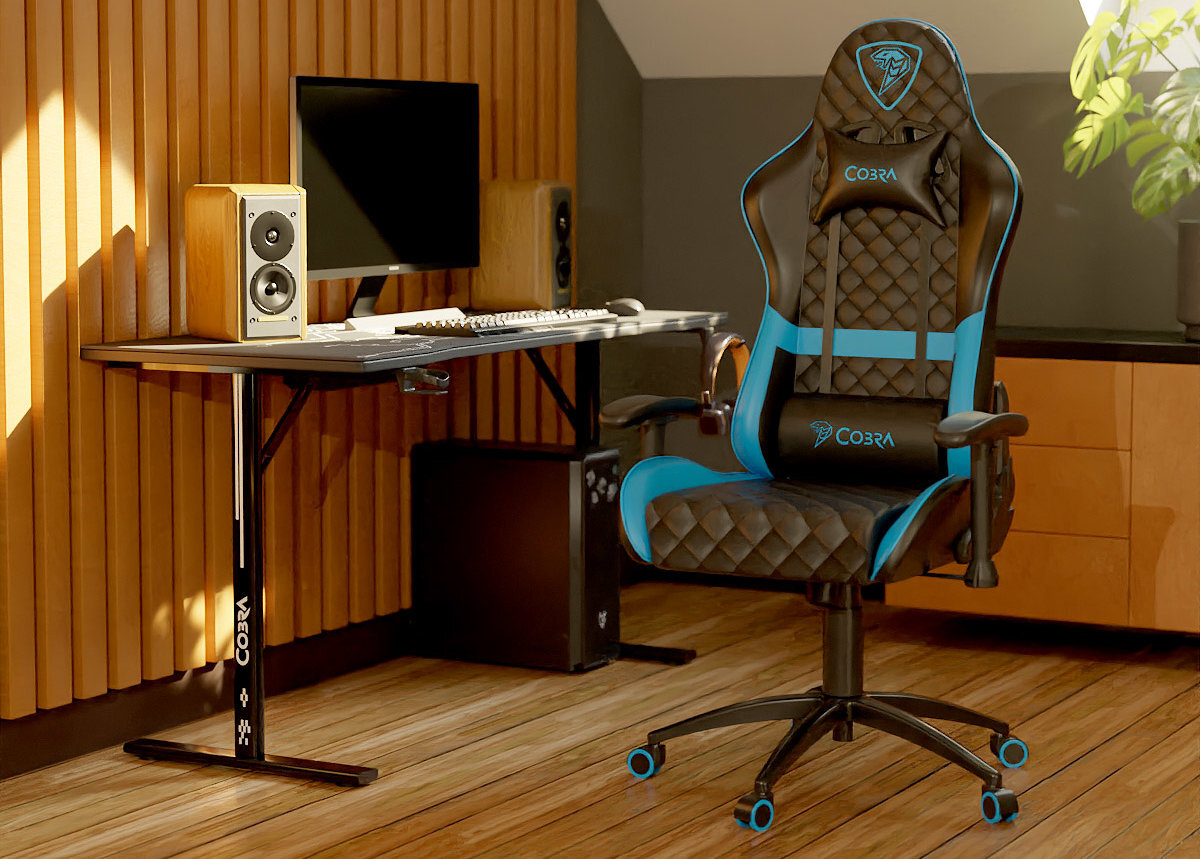 COBRA Draco wysoki komfort dbałością o każdy detal do gier pracy przy biurku