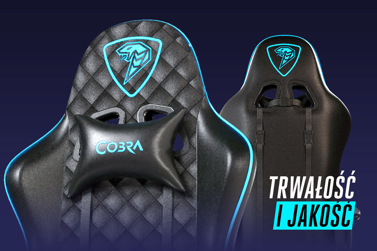 COBRA Draco z ekologicznej skóry PU elegancki wygląd przyjemny w dotyku łatwy w utrzymaniu czystości dla osób dbających o ekologię