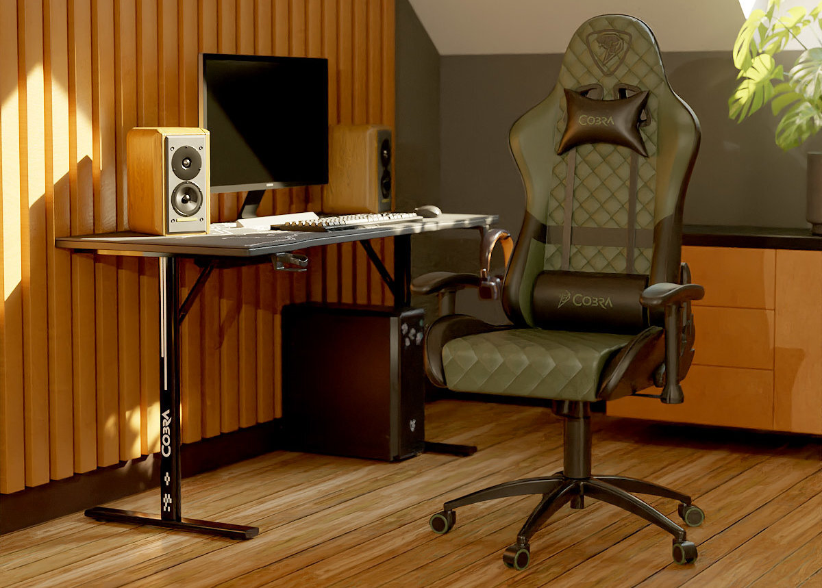 COBRA Draco wysoki komfort dbałością o każdy detal do gier pracy przy biurku
