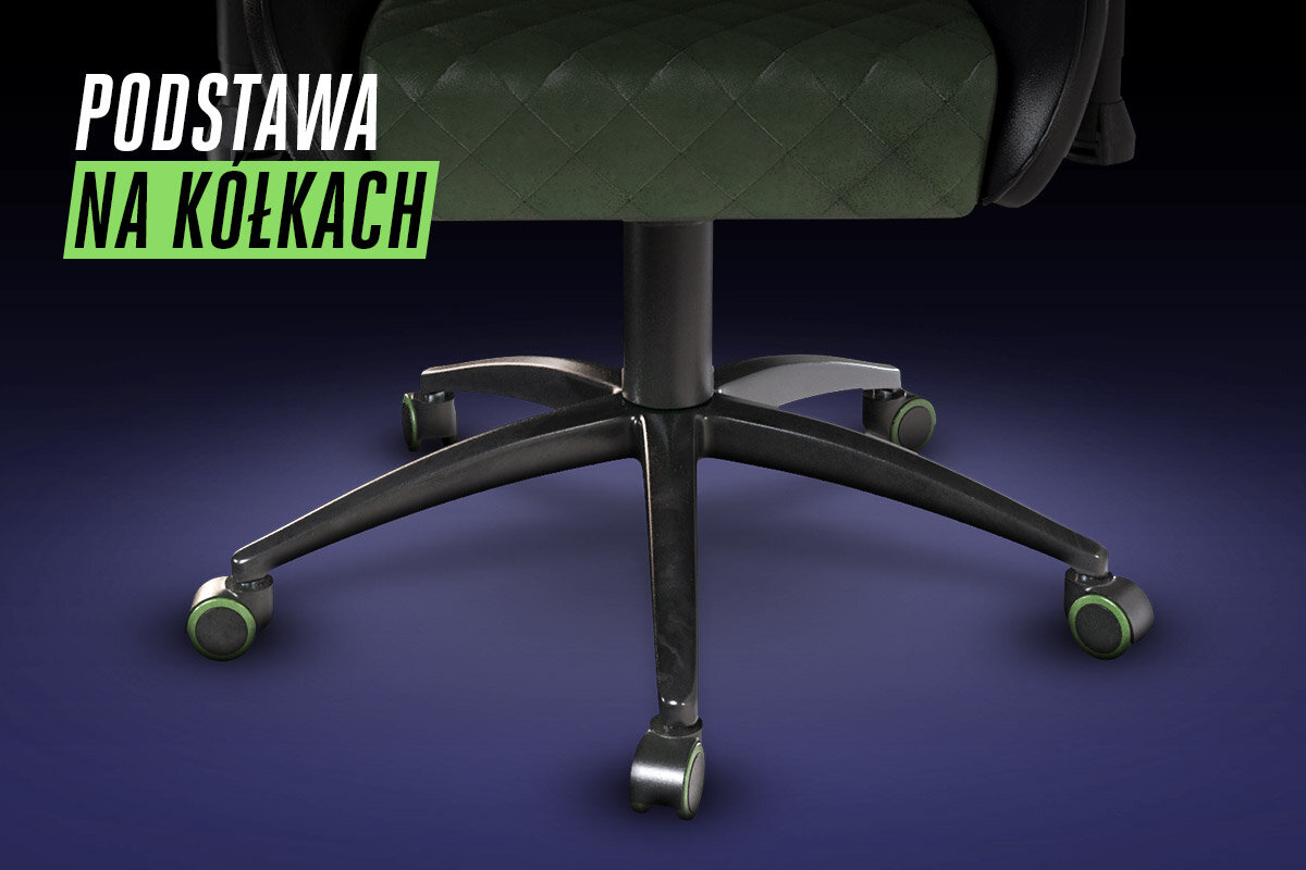 COBRA Draco pięcioramienna podstawa stabilność i wytrzymałość udźwig do 130 kg