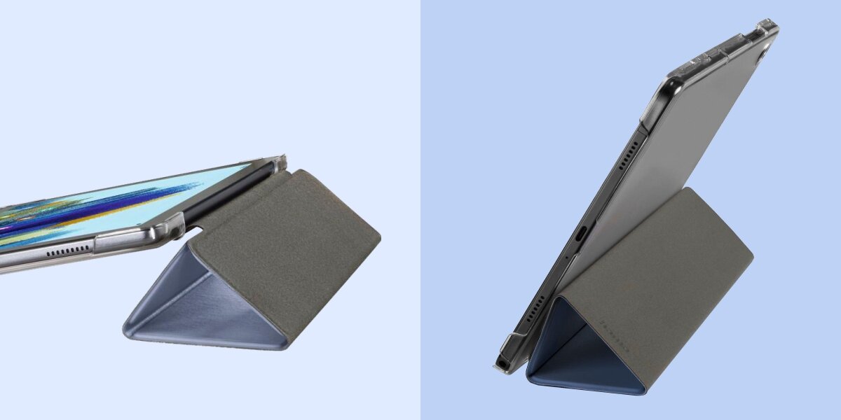 Etui na Galaxy Tab A9+ HAMA Fold Clear Funkcja podstawki - dwa wygodne pozycje internet