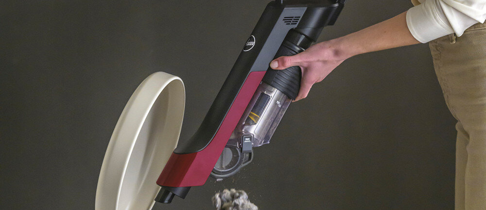 ODKURZACZ HOOVER HF210H 011 Zmywalny filtr filtr EPA skuteczne działanie łatwe mycie czyszczenie bezawaryjna praca