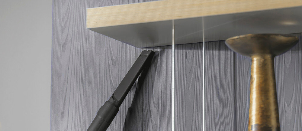 ODKURZACZ HOOVER HF210H 011 Precyzyjna szczelinówka ergonomiczna budowa szczelinówka niedostępne zakamarki