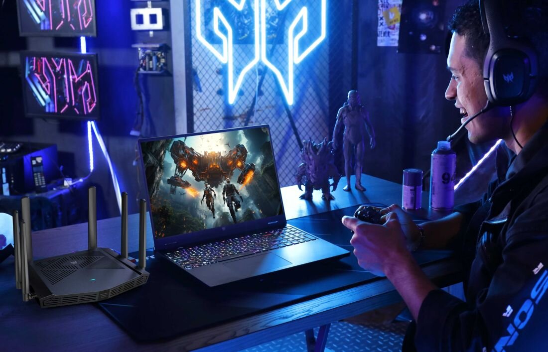 Router ACER Predator Connect W6x - granie w chmurze