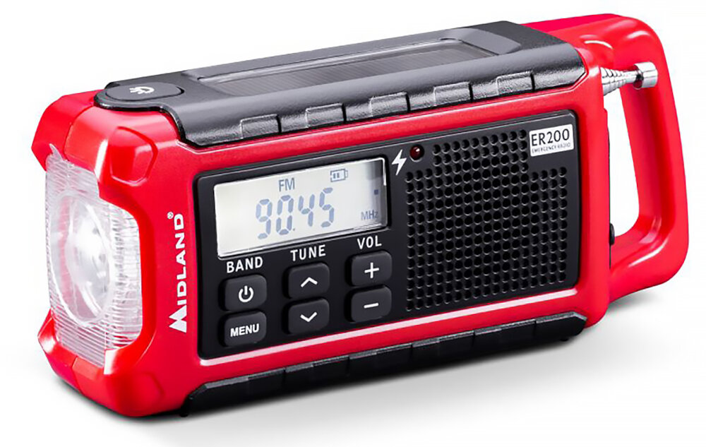 Radio MIDLAND ER200 - sygnał SOS