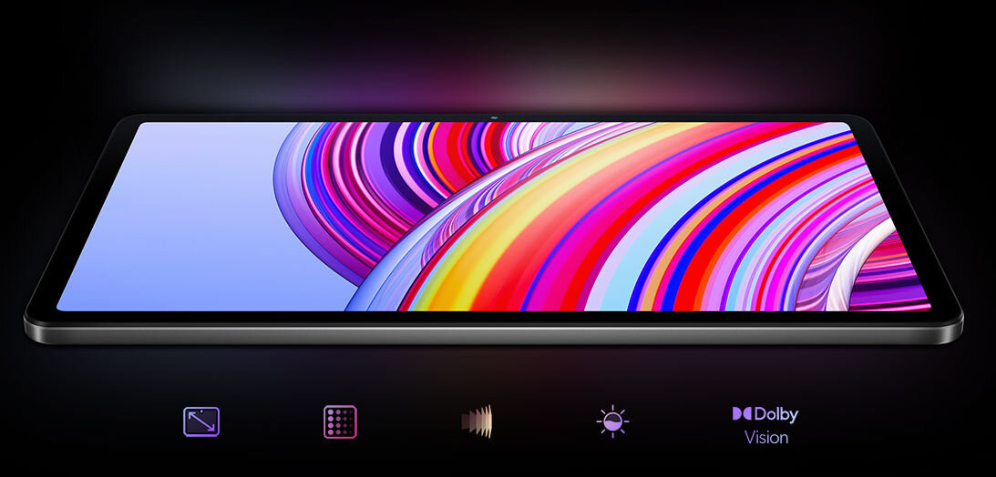 Tablet XIAOMI Redmi Pad Pro 12.1 8/256 GB Wi-Fi Szary przekątna 12,1 cala 16:10 WQHD+ 2,5K 2560 x 1600 px 249 ppi Dolby Vision