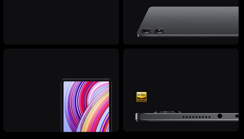Tablet XIAOMI Redmi Pad Pro 12.1 8/256 GB Wi-Fi Szary tradycyjne gniazdo słuchawkowe 3,5 mm