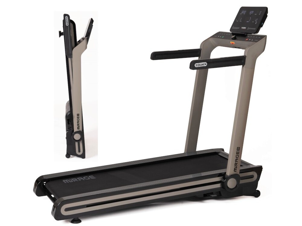Bieżnia elektryczna TOORX Mirage C60 PB 2940W 18km-h innowacyjne funkcje solidna konstrukcja efektywny komfortowy w domowym zaciszu wysokiej jakosci
