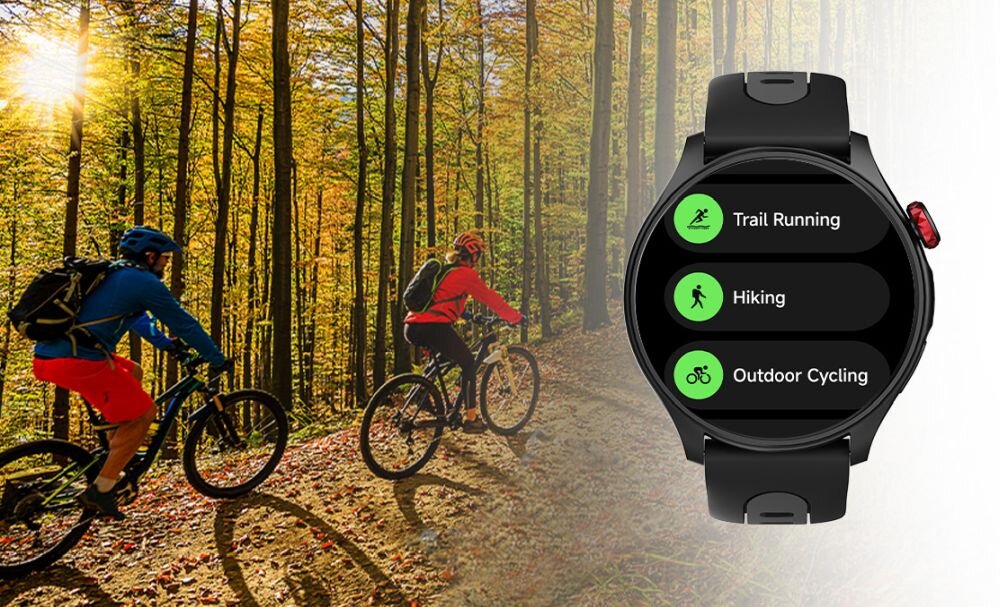 Smartwatch MYPHONE Watch Adventure solidna konstrukcja akcesoria