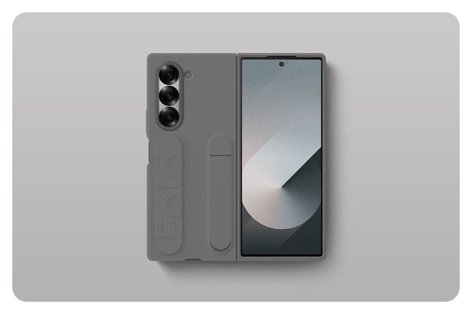 Silicone Case w kolorze szarym