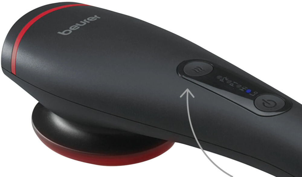 Masażer BEURER MG 24 lekka poręczna konstrukcja antypoślizgowy uchwyt intuicyjny panel sterowania relaksujące wieczory skuteczny masaż komfort użytkowania 