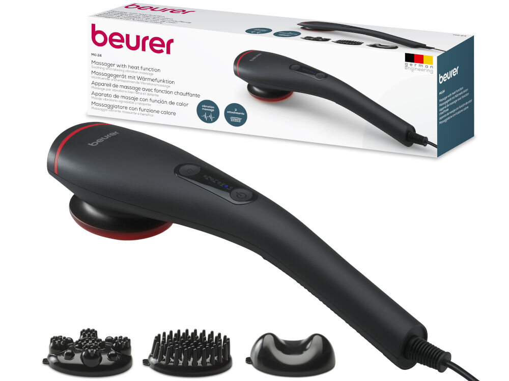 Masażer BEURER MG 24 3 nasadki dokumentacja