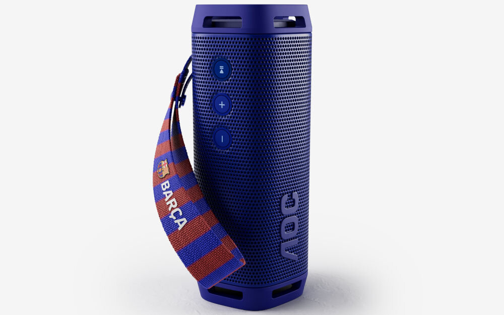 Głośnik mobilny AOC O1 FC Barcelona - praca do 12 godzin
