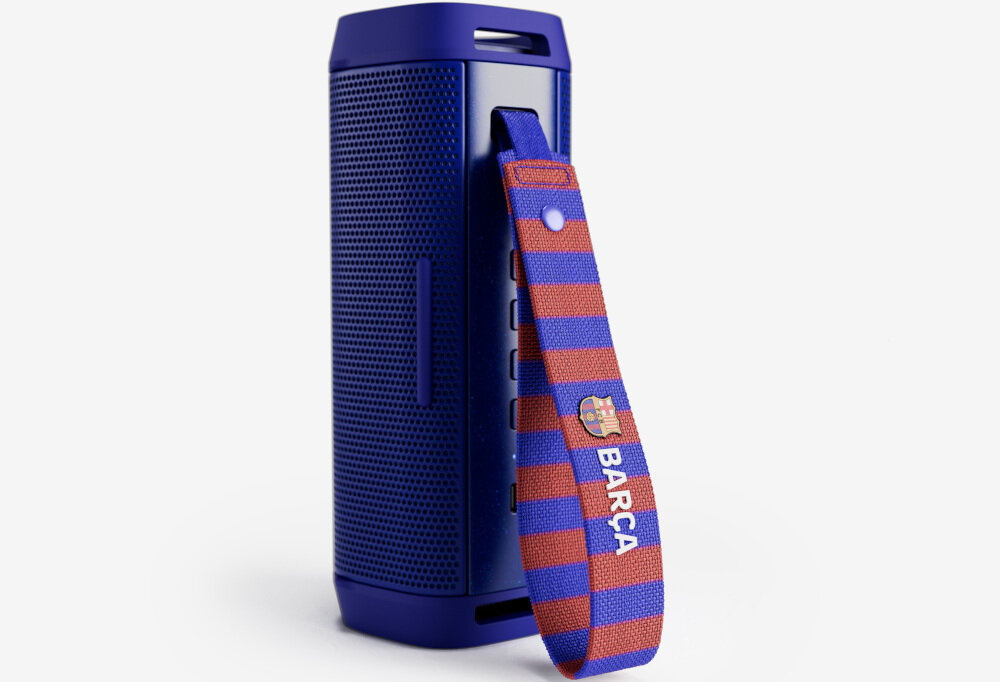 Głośnik mobilny AOC O1 FC Barcelona - certyfikat IP67