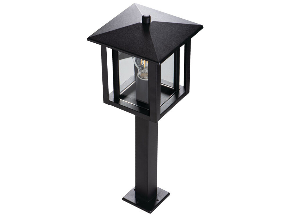 Oprawa ogrodowa KANLUX Selto 80 B wysokiej jakosci odpornych na warunki atmosferyczne materialy obudowa ze stali nierdzewnej szklany klosz niezawodnosc dluga zywotnosc