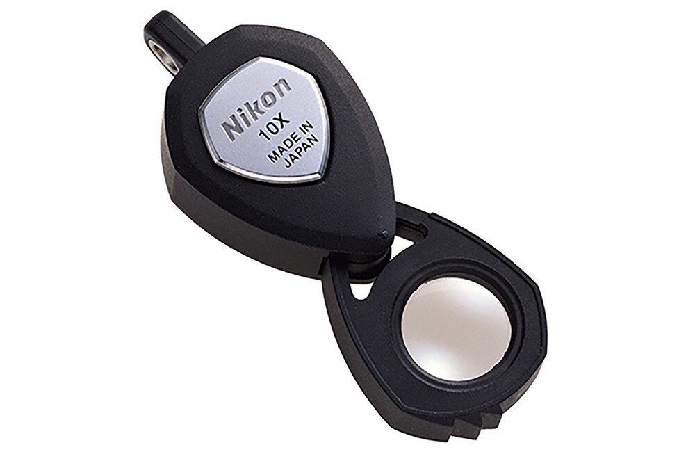 Lupa NIKON Precyzyjna 10x lupa jubilerska do oceny biżuterii powiększenie 10x trójelementowa optyka
