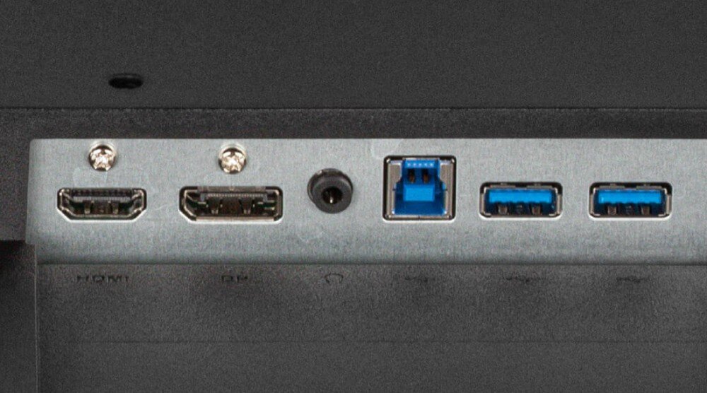 Monitor IIYAMA G-Master G2470HSU-B6 23.8 1920x1080px IPS 180Hz 0.2 ms [MPRT] złącza porty podłączenie