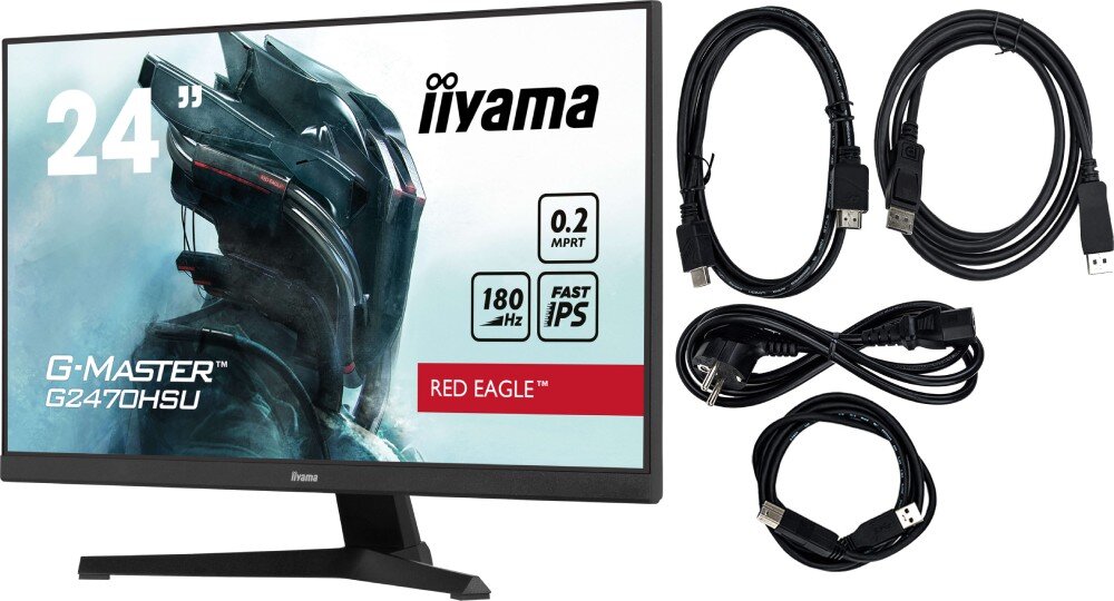 Monitor IIYAMA G-Master G2470HSU-B6 23.8 1920x1080px IPS 180Hz 0.2 ms [MPRT] 