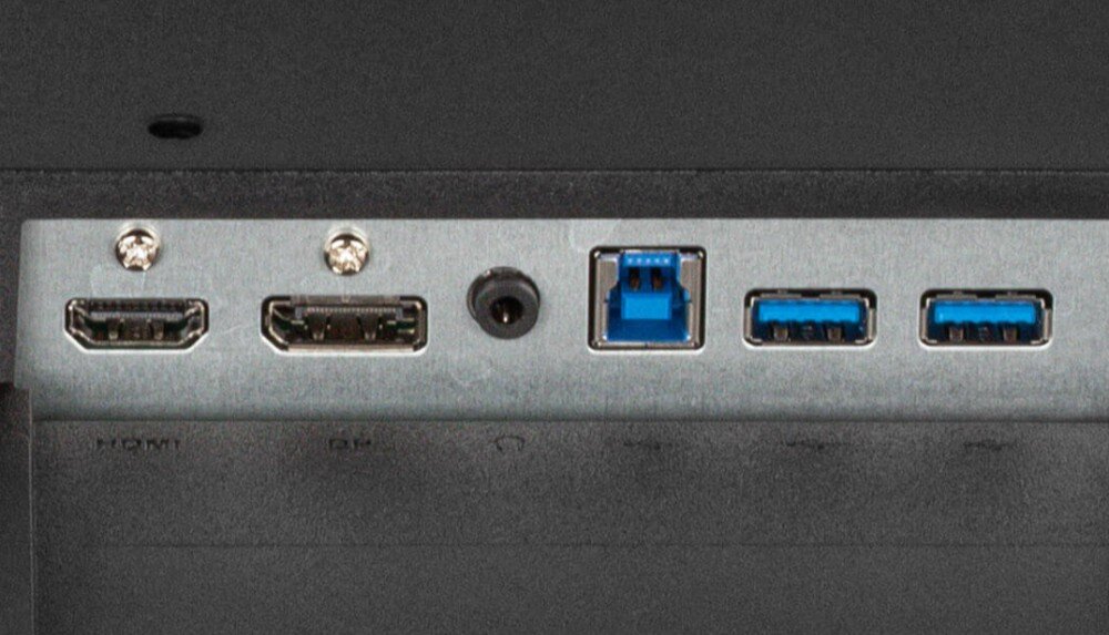 Monitor IIYAMA G-Master G2770HSU-B6 27 1920x1080px IPS 180Hz 0.2 ms [MPRT] złącza porty podłączenie