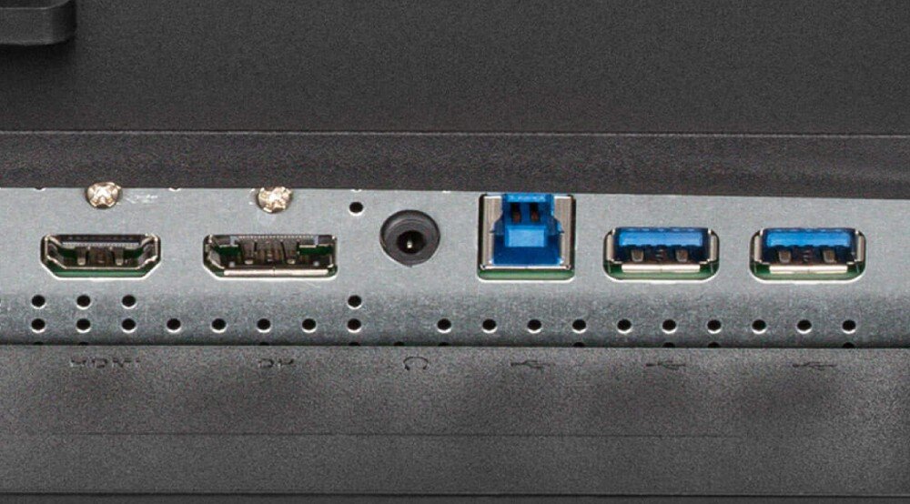 Monitor IIYAMA G-Master GB2770QSU-B6 27 2560x1440px IPS 180Hz 0.2 ms [MPRT] złącza porty podłączenie