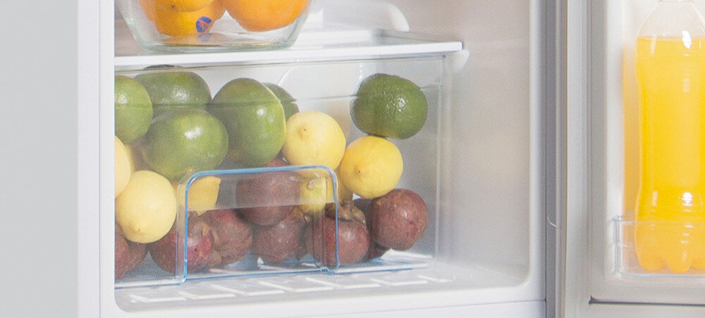 LODÓWKA SMITH&BROWN SFTF-111-SE3 szuflada świeżości owoce warzywa komora dłuższa świeżość przestrzeń