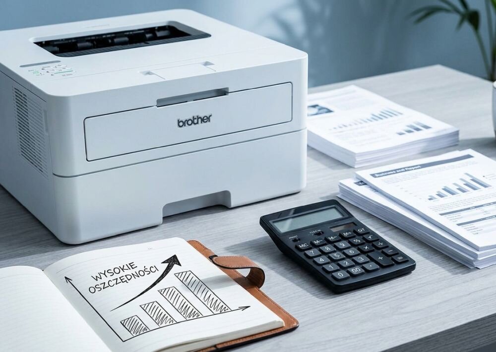 Drukarka BROTHER HL-B2180DW Automatyczny druk dwustronny, Wi-Fi .
