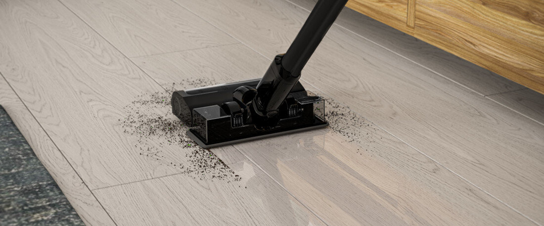 Odkurzacz pionowy BEKO PowerClean VRT86325VI odkurzanie mycie jednocześnie przestrzeń przystawka mopująca