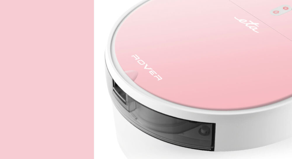 Robot sprzątający ETA Rover 124890030 mocy cyfrowy silnik wydajność długa żywotność akumulator litowo-jonowy pojemność 2600 mAh do 110 minut pracy automatyczny powrót do stacji ładującej cicha praca 60 dB czas ładowania 4-5 godzin wygodne skuteczne urządzenie  