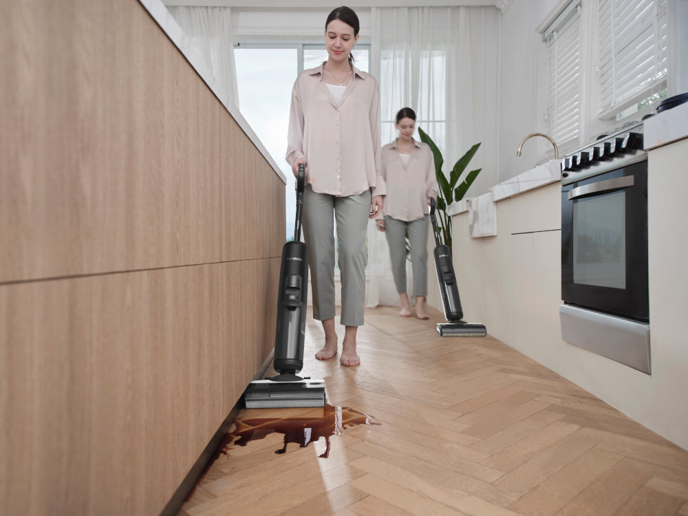 Odkurzacz piorący TINECO Floor One S6 Flashdry Pet System FlashDry błyskawiczne suszenie temperatura czas