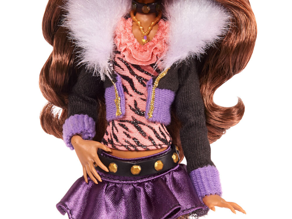 Lalka MONSTER HIGH Clawdeen Wolf HGC30 strój dodatki