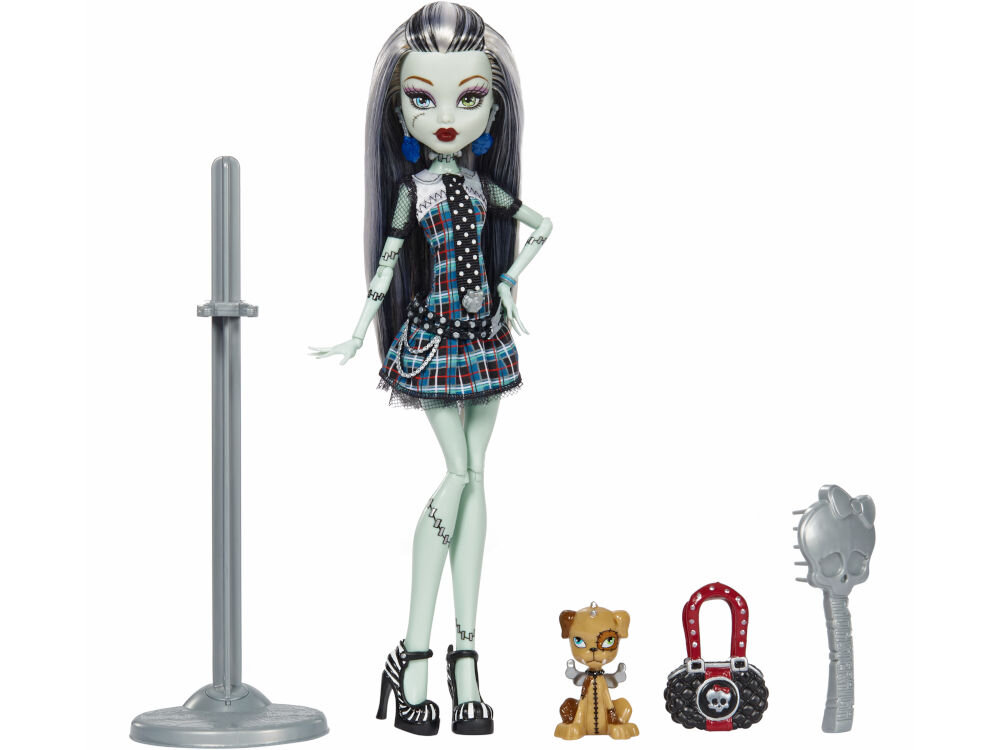 Lalka MONSTER HIGH Frankie Stein HGC31 elementy zestaw