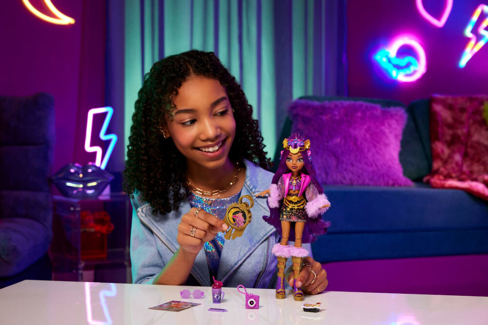 Lalka MONSTER HIGH Fest Clawdeen Wolf HXH80 Monster Fest lalka