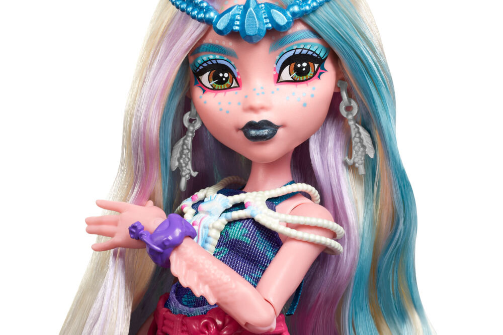 Lalka MONSTER HIGH Fest Cleo De Nile HXH81 strój akcesoria detale