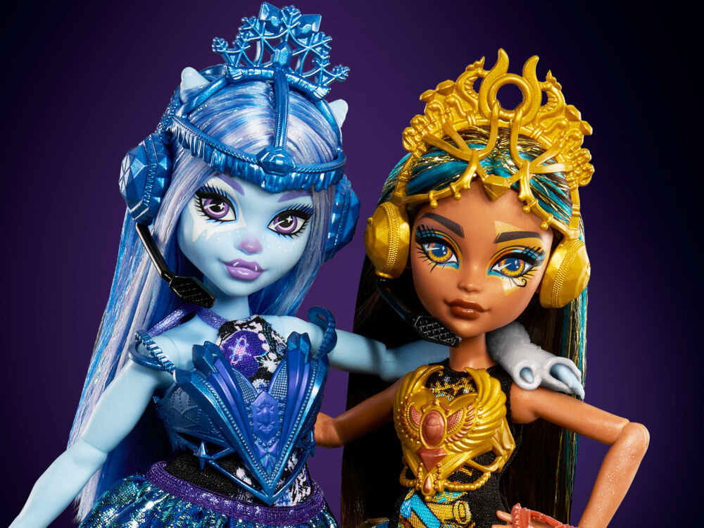 Lalka MONSTER HIGH Straszysekrety Abbey Bominable HXH87 zwierzątko strój