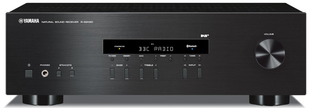 Zestaw stereo YAMAHA R-S202D + INDIANA LINE Tesi 561 - dźwięk