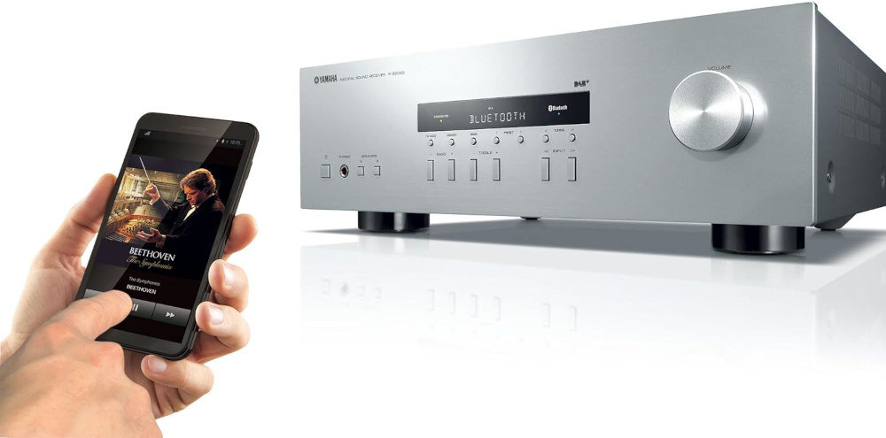 Zestaw Stereo YAMAHA R-S202D + INDIANA LINE Tesi 261 - bluetooth
