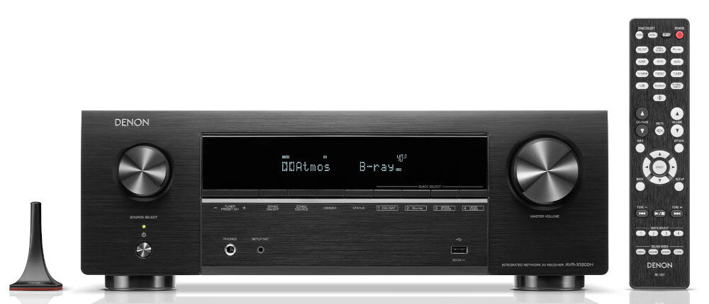 Kino domowe DENON AVR-X1800 + WILSON Movix 5.0  - sterowanie
