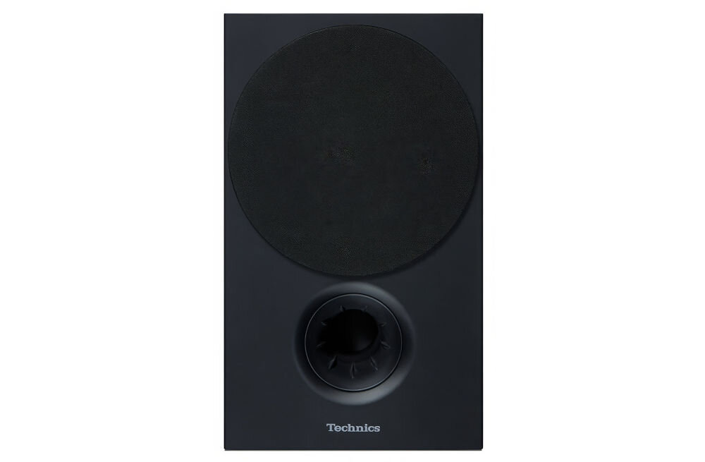 Kolumny głośnikowe TECHNICS SB-C600E moc RMS dynamika pasywne, kolumna głośnikowa od frontu na białym tle