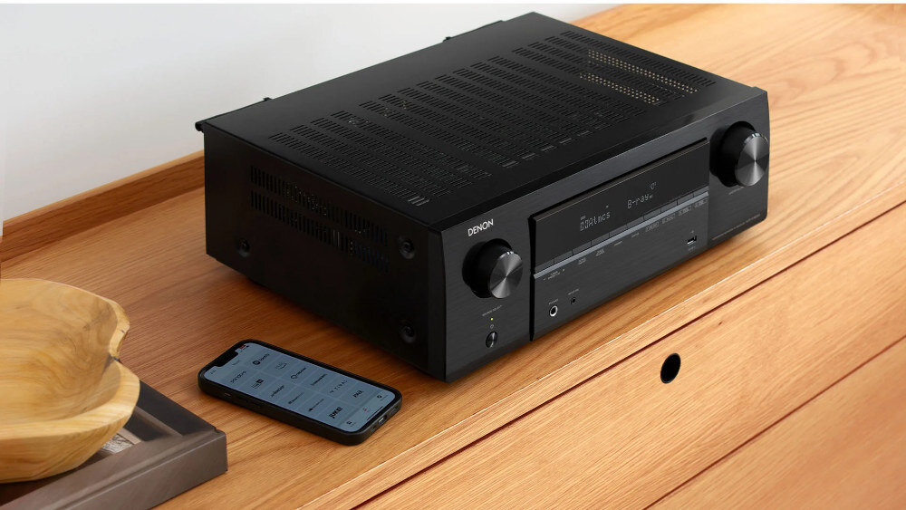Kino domowe DENON AVR-X1800 + WILSON Movix 5.0 - bluetooth
