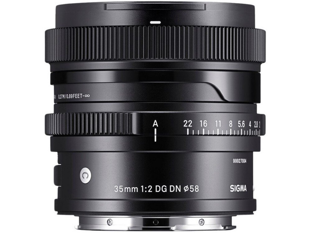 Obiektyw SIGMA C 35mm f-2.0 DG DN    opis