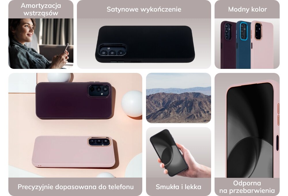 Etui TECTO SHIELD Satin Touch ochrona zarysowania uderzenia dzialanie