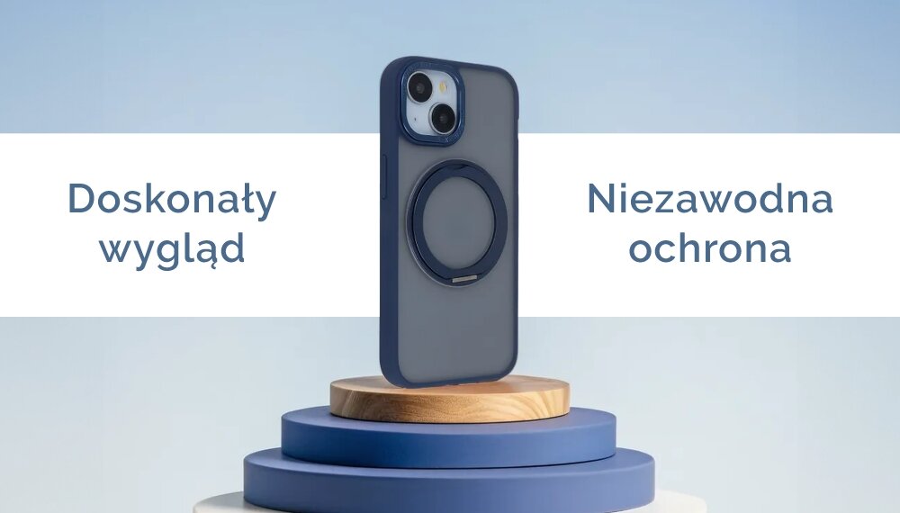 Etui TECTO SHIELD Secure Spinning Mag design ochrona niezawodnosc iphone 