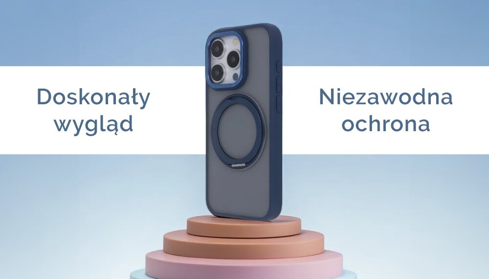 Etui TECTO SHIELD Secure Spinning Mag design ochrona niezawodnosc iphone 
