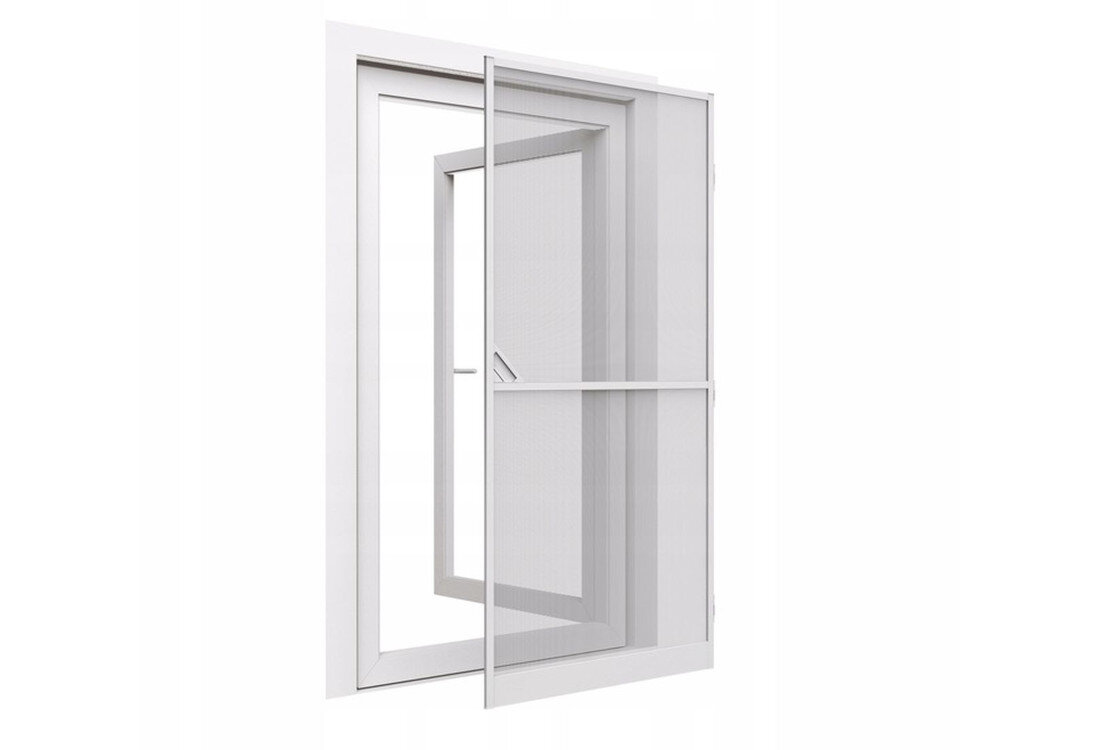 Moskitiera EASY LIFE MAKO Proline Alu 100 x 215 Biały Dopasowanie do różnych drzwi balkonowe tarasowe skrócenie dopasowanie otwór możliwości elastyczność wymiary szerokie zastosowanie listwy mocujące  montaż