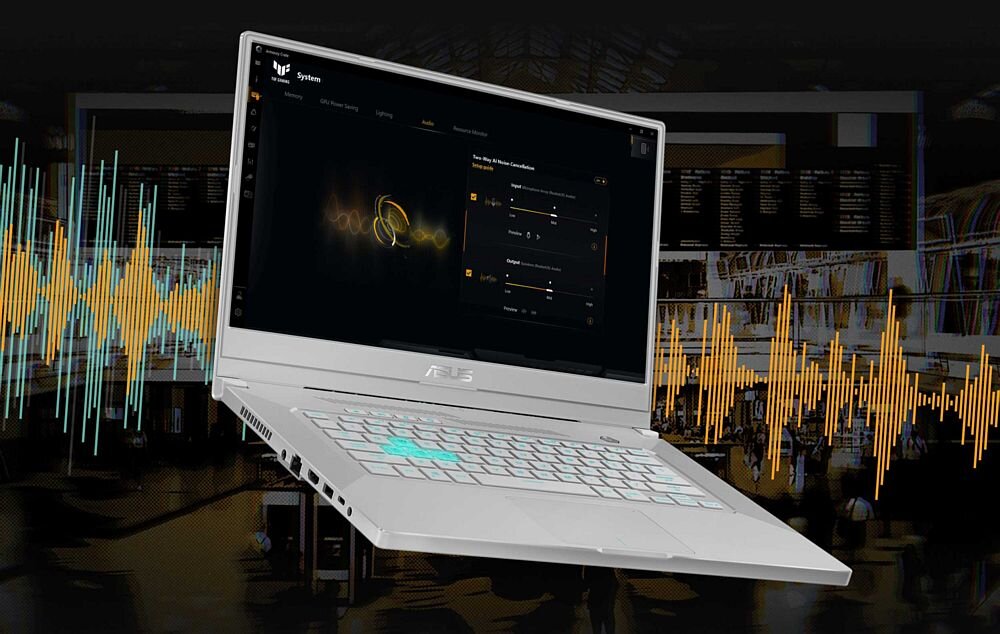 Laptop ASUS Tuf Dash F15 - DTS: X Ultra Hi-Fi