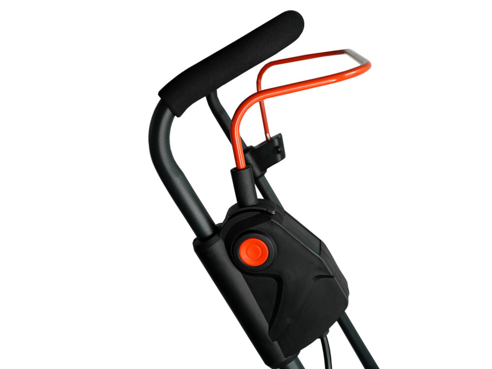 Kosiarka akumulatorowa BLAUPUNKT CL3010 uchwyt ergonomiczny miekkie wykonczenie mozna zlozyc