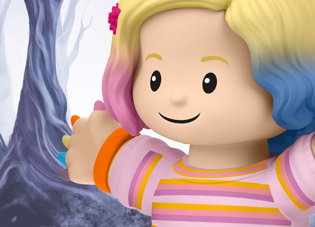 Zestaw figurek FISHER PRICE Little People Collector Wednesday HWX46 Bezpieczeństwo użytkowania małe elementy wiek przeznaczenie ostrzeżenie